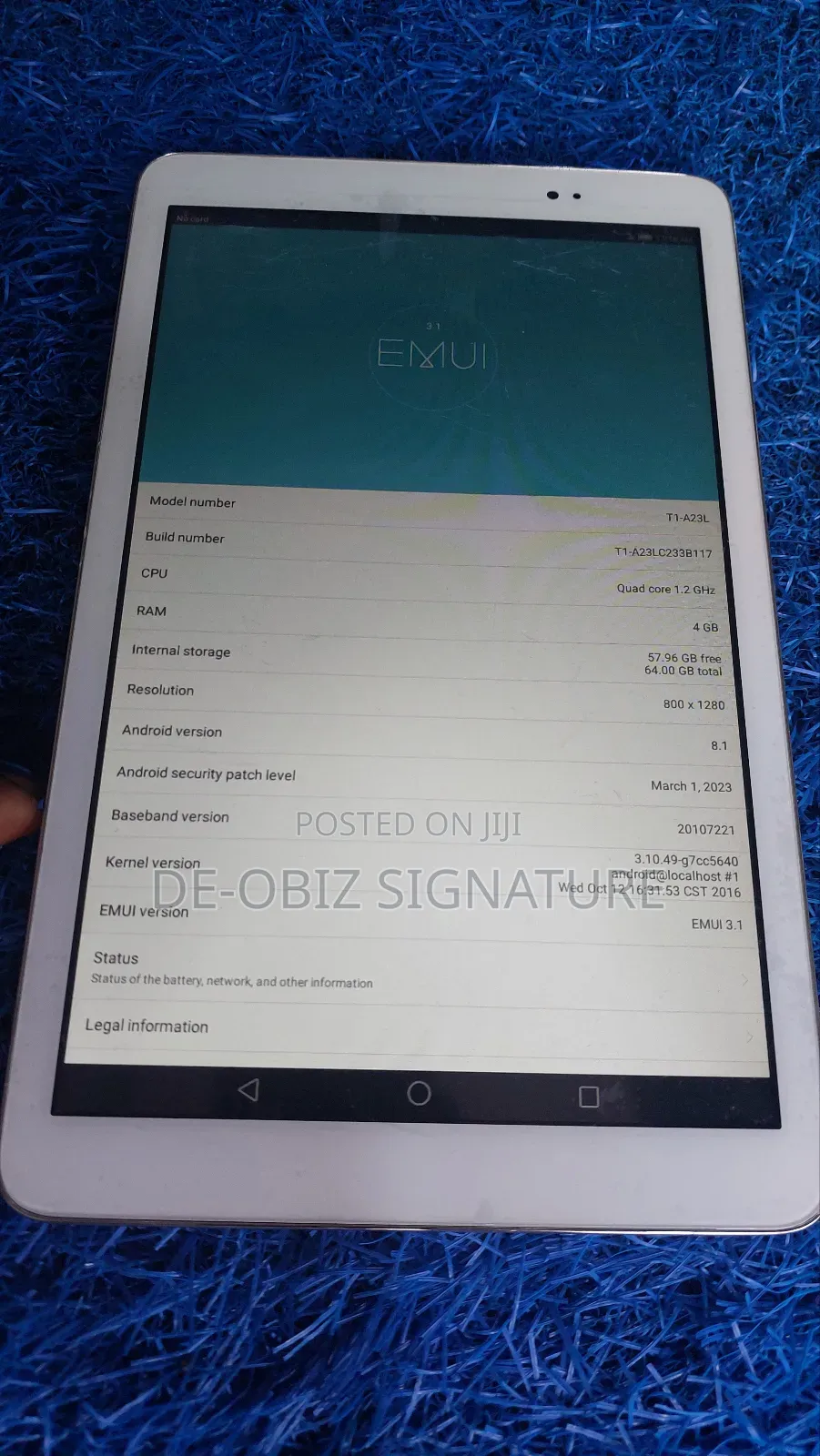 Huawei Honor Tab 5 64 GB Gray