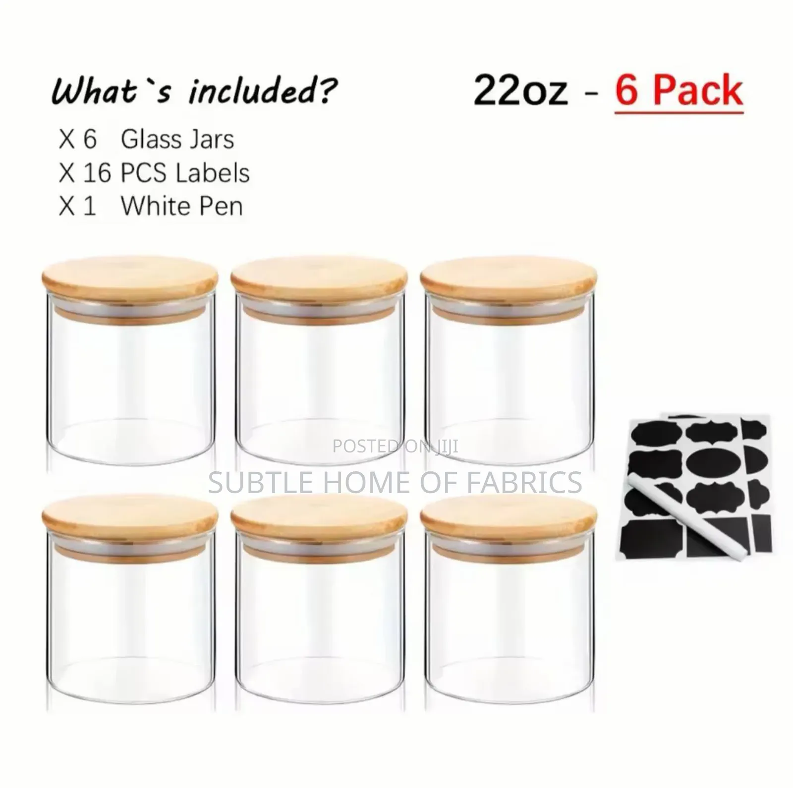 Airtight Glass Storage Jars Set – Kitchen Organization Made Easy