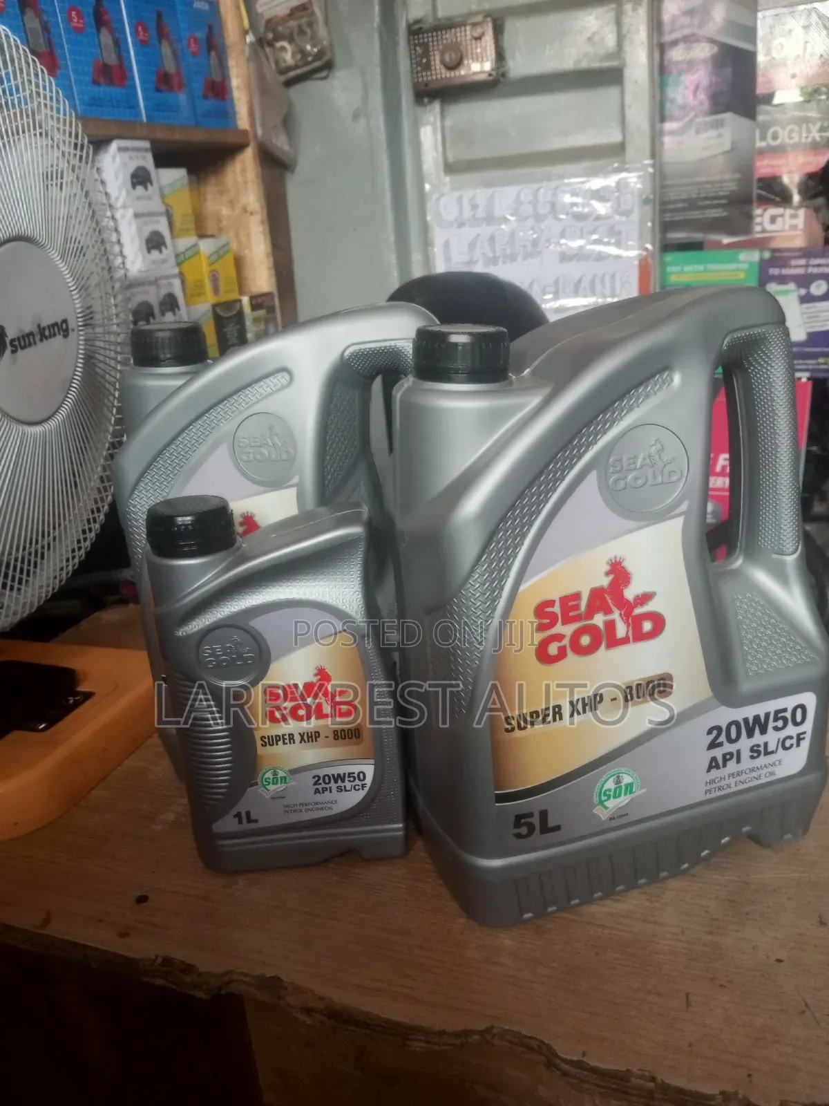 Seagold Super XHP-8,000 Engine Oil 5l