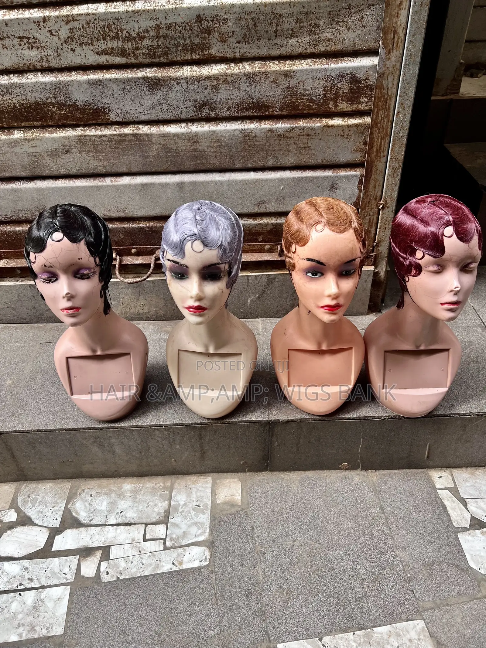 Human Hair Finger Wave Lawyer Wig Styled to Perfection