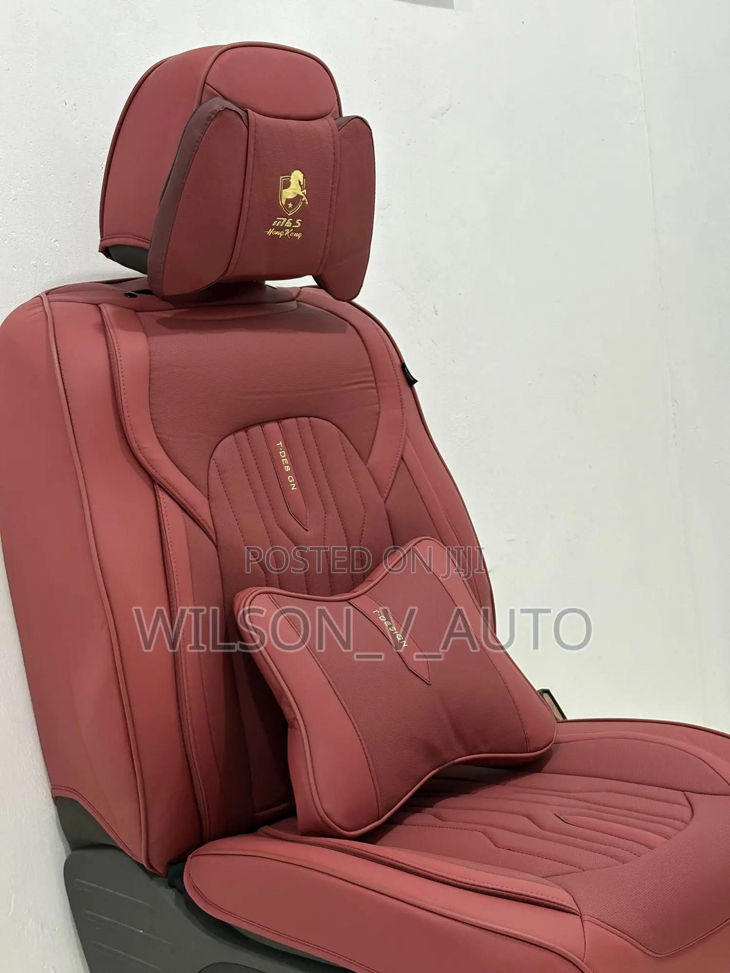 High Quality 5 Seater Leather Car Seat Cover Complete Set
