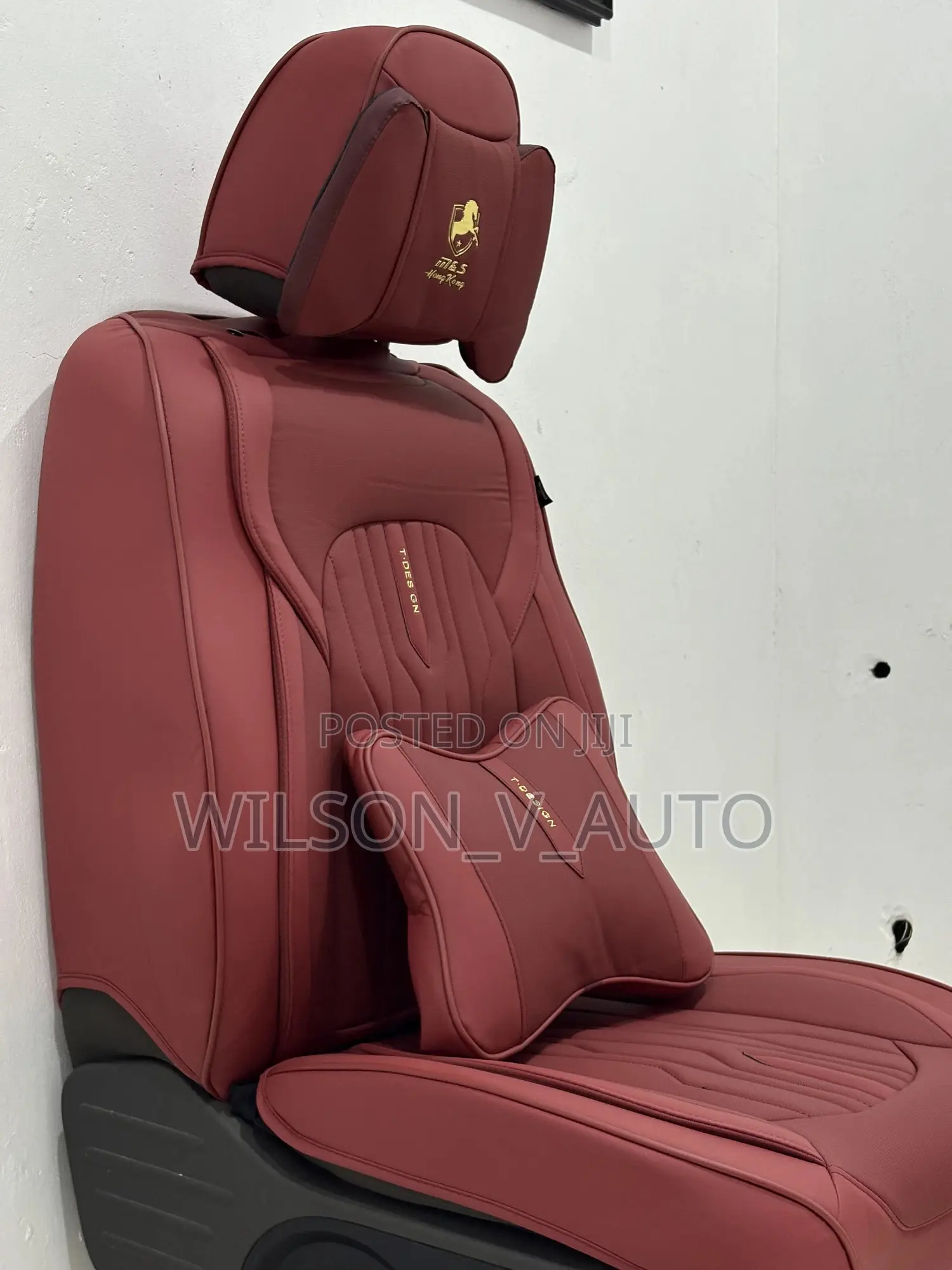 High Quality 5 Seater Leather Car Seat Cover Complete Set