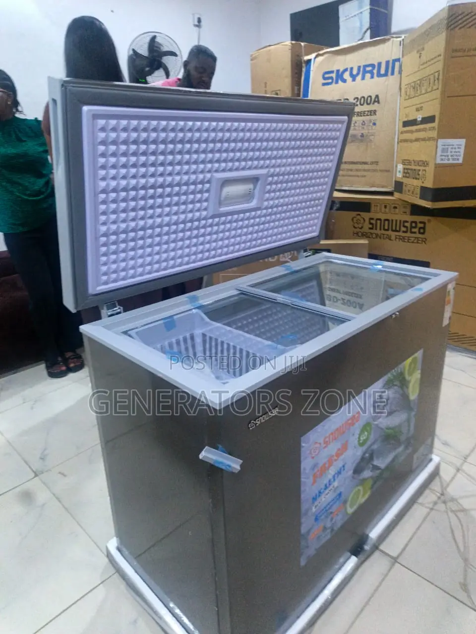 Chest Style Freezer 250l Snowsea Model Bd-370g