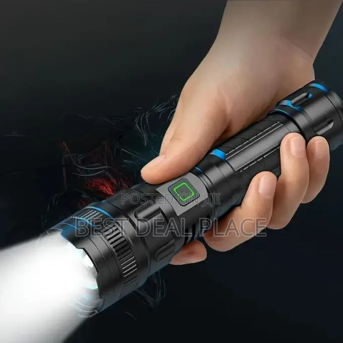 Super Bright Xhp50 P50 Led 3 Modes Rechargeable Zoomable 3500 Lumens