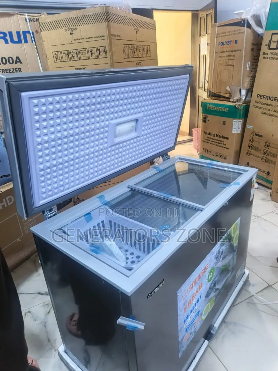 Snowsea Chest Freezer 250l Storage Capacity