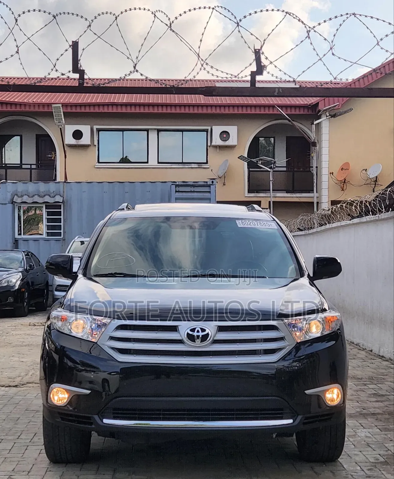 Toyota Highlander Limited 3.5l 4WD 2013 Black
