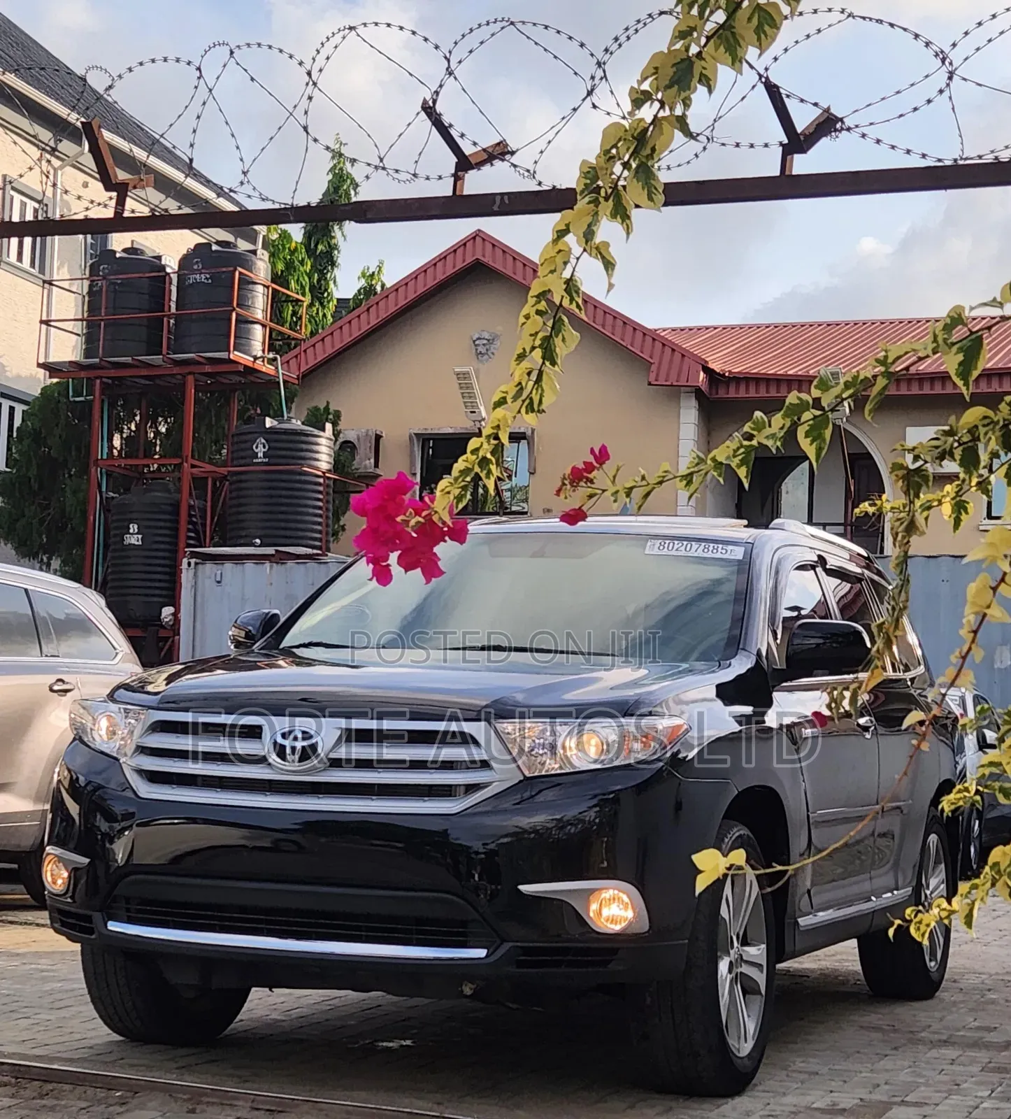 Toyota Highlander Limited 3.5l 4WD 2013 Black