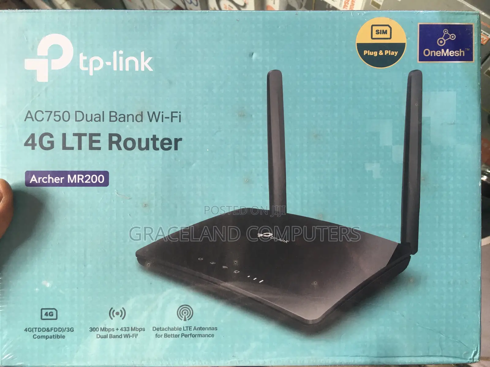 Tp-Link Ac750 Archer Mr200 4g Lte Dual Band Wifi Router