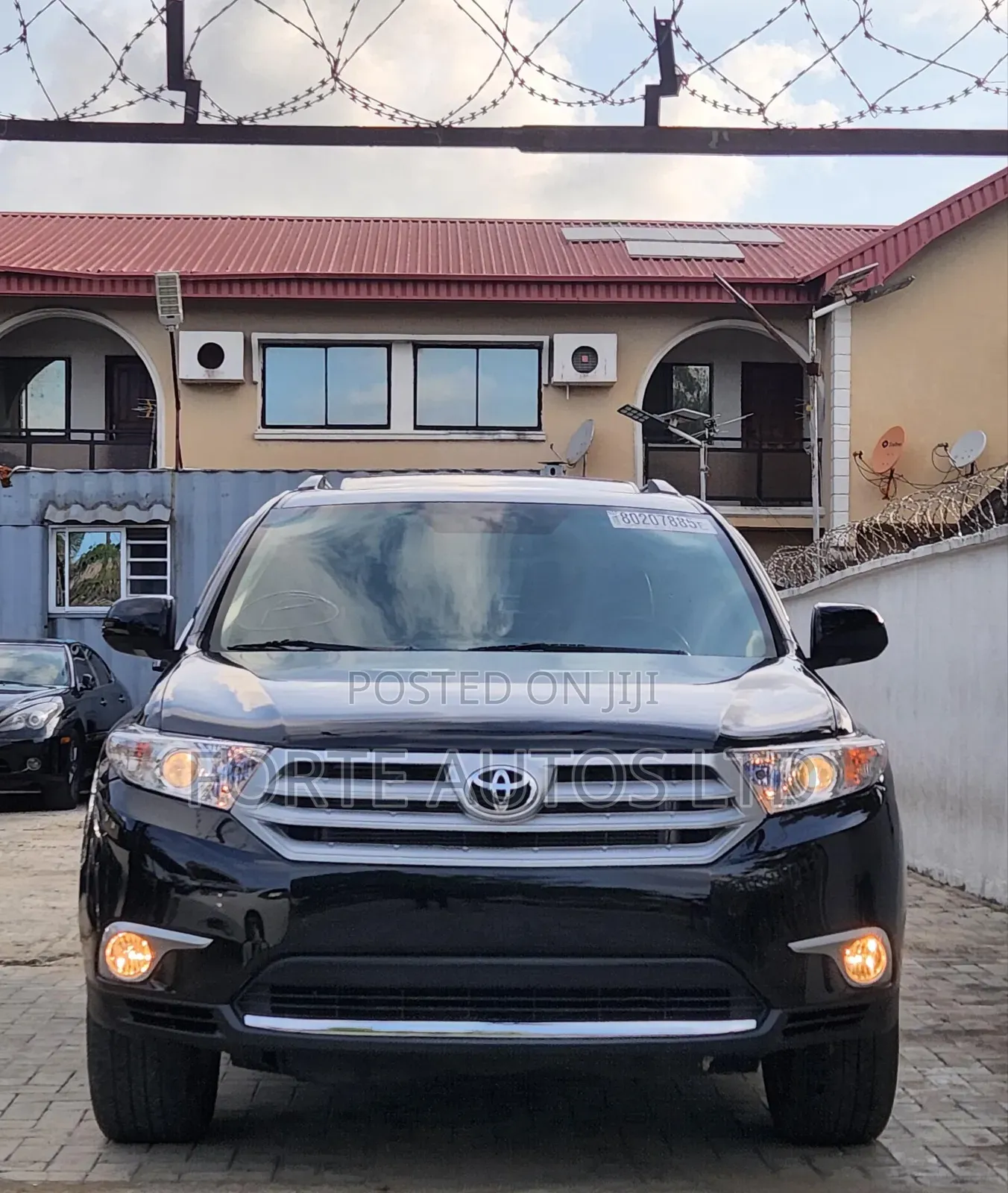 Toyota Highlander Limited 3.5l 4WD 2013 Black