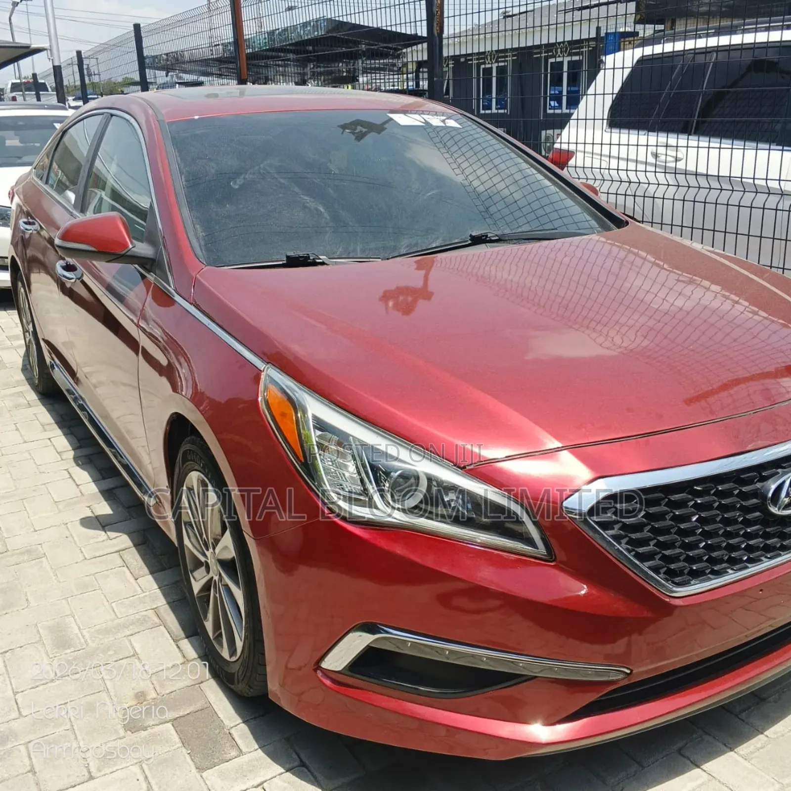 Hyundai Sonata Sport 2.0T Sedan FWD (2.0L 4cyl 6A) 2016 Red