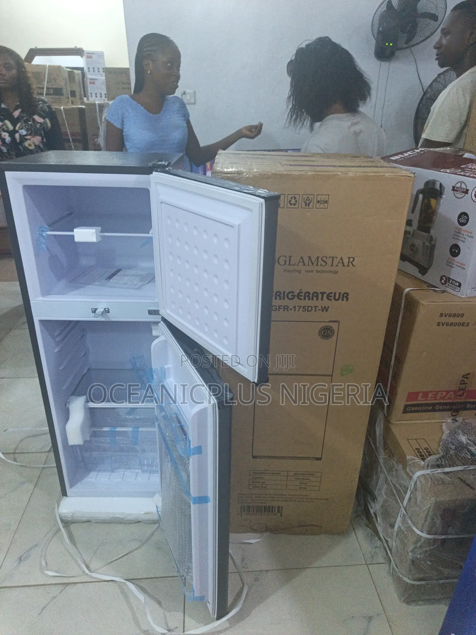 Keep It Fresh With Glamstar 175l Double Door Refrigerator
