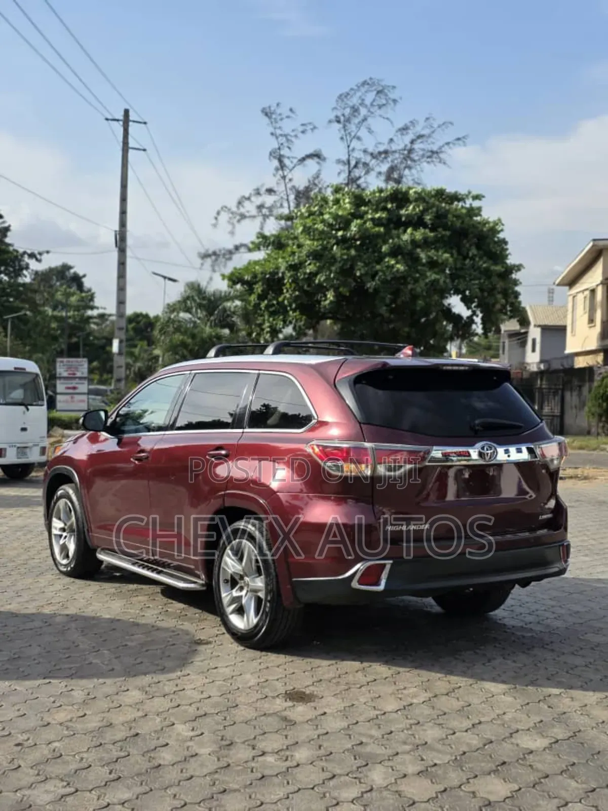 Toyota Highlander Limited V6 4x4 (3.5L 6cyl 6A) 2016 Burgundy