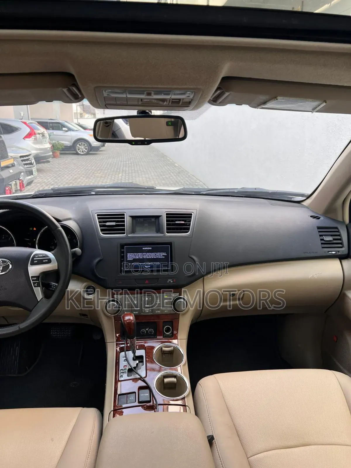 Toyota Highlander Limited 3.5l 4WD 2013 White