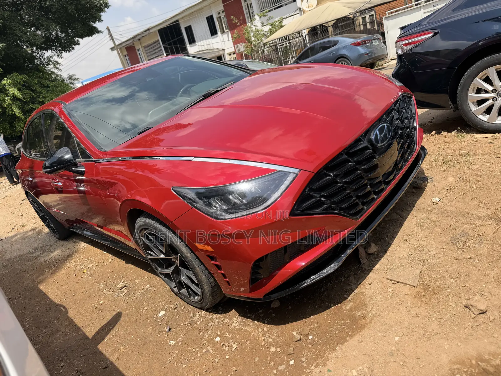 Hyundai Sonata Limited 2021 Red