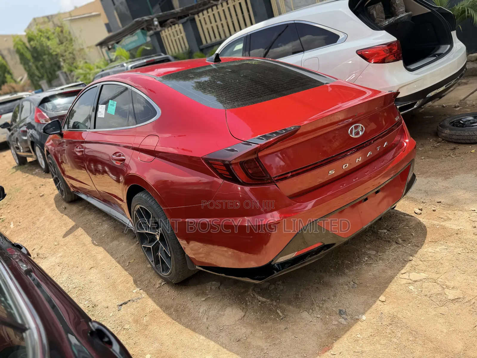 Hyundai Sonata Limited 2021 Red