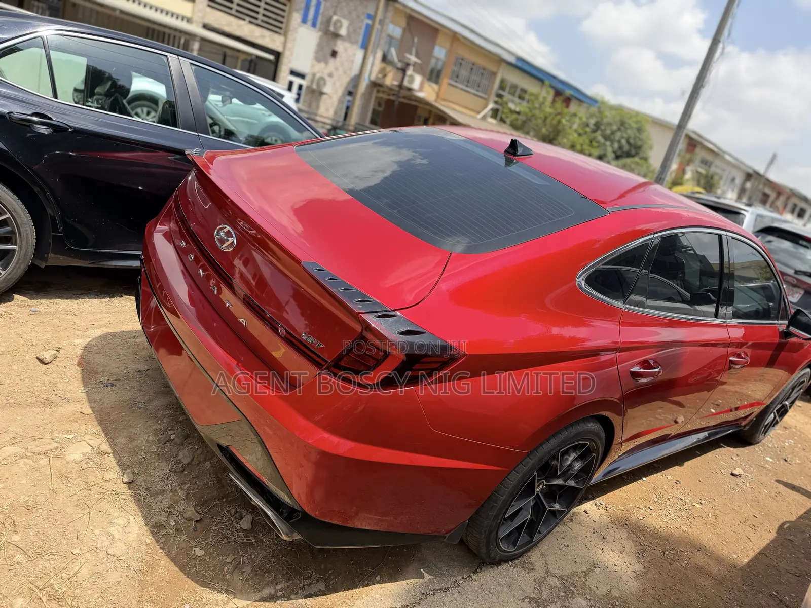 Hyundai Sonata Limited 2021 Red