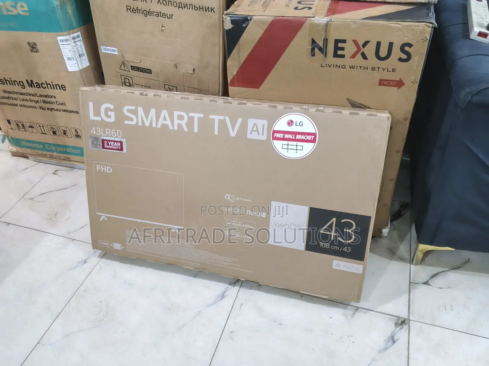 Lg 43 Sleek Style, Smart Performance