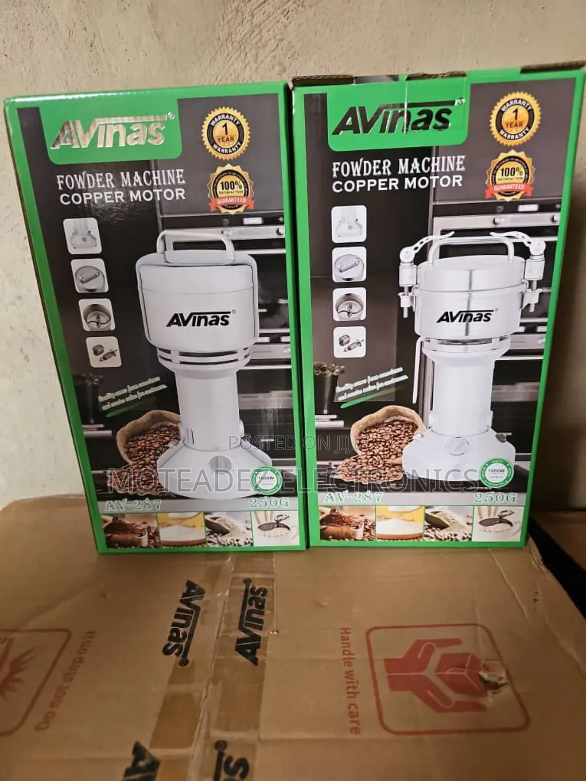 Avinas 250g (1600w) High Power Multipurpose Food Grinder