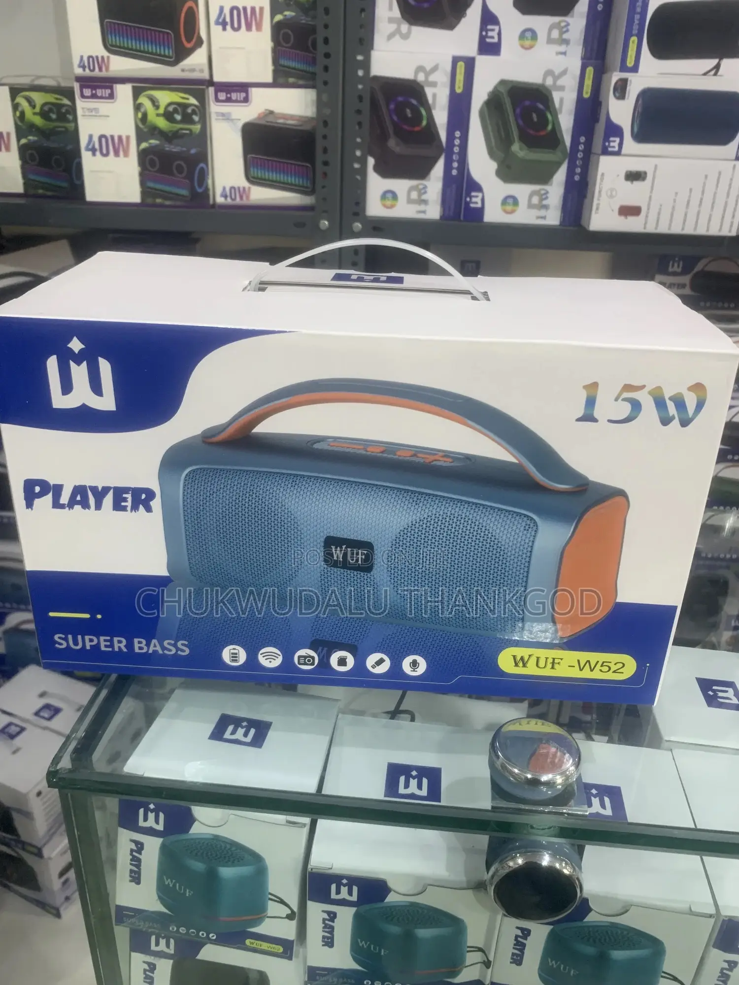 Wuf - W52 Super Bass Portable Wireless Speaker