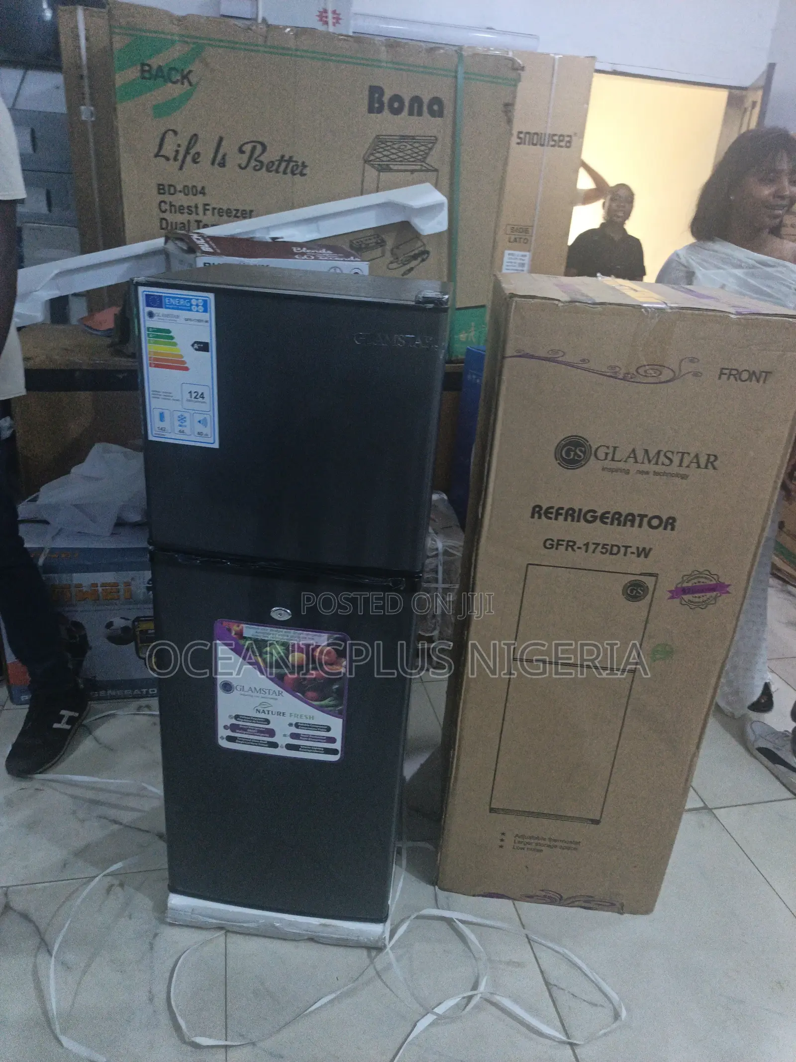 Chill in Style With Glamstar 175 Double Door Fridge