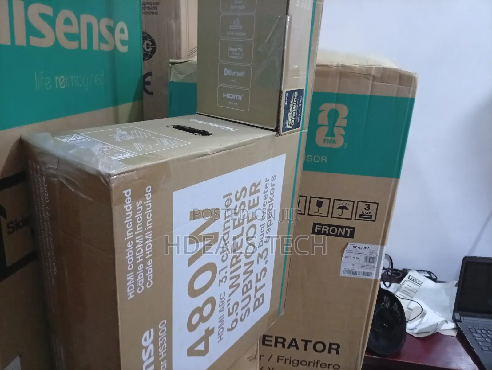 Experience Thunder Bass – Hisense 480w Sound Bar