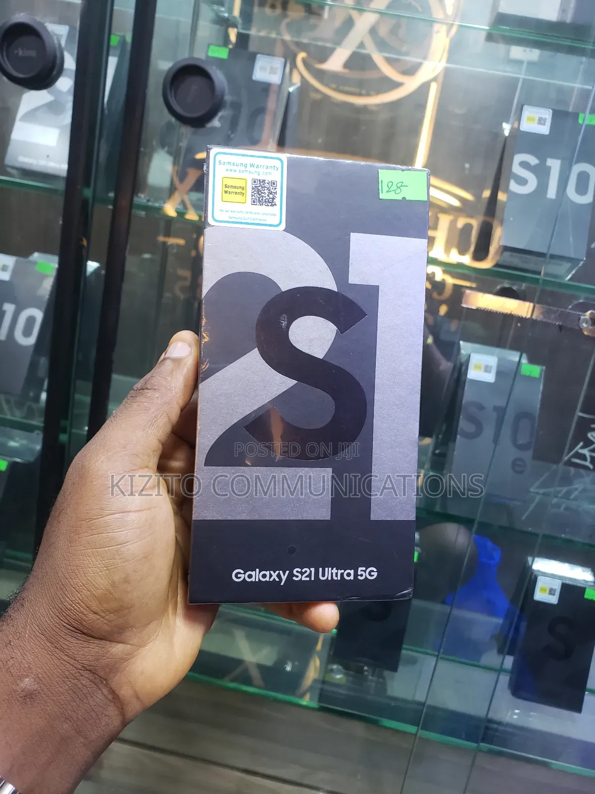 New Samsung Galaxy S21 Ultra 5G 128 GB Black