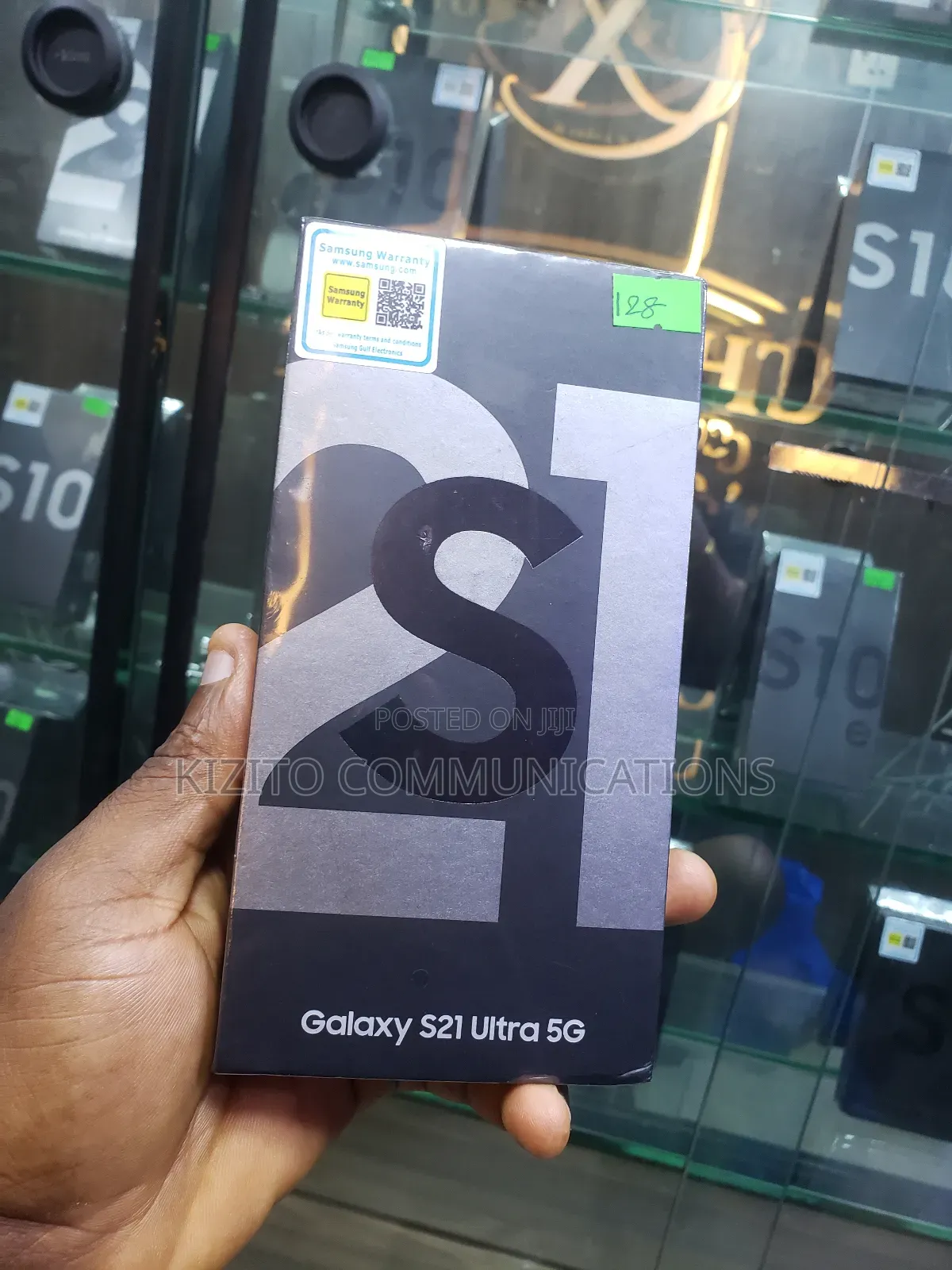 New Samsung Galaxy S21 Ultra 5G 128 GB Black
