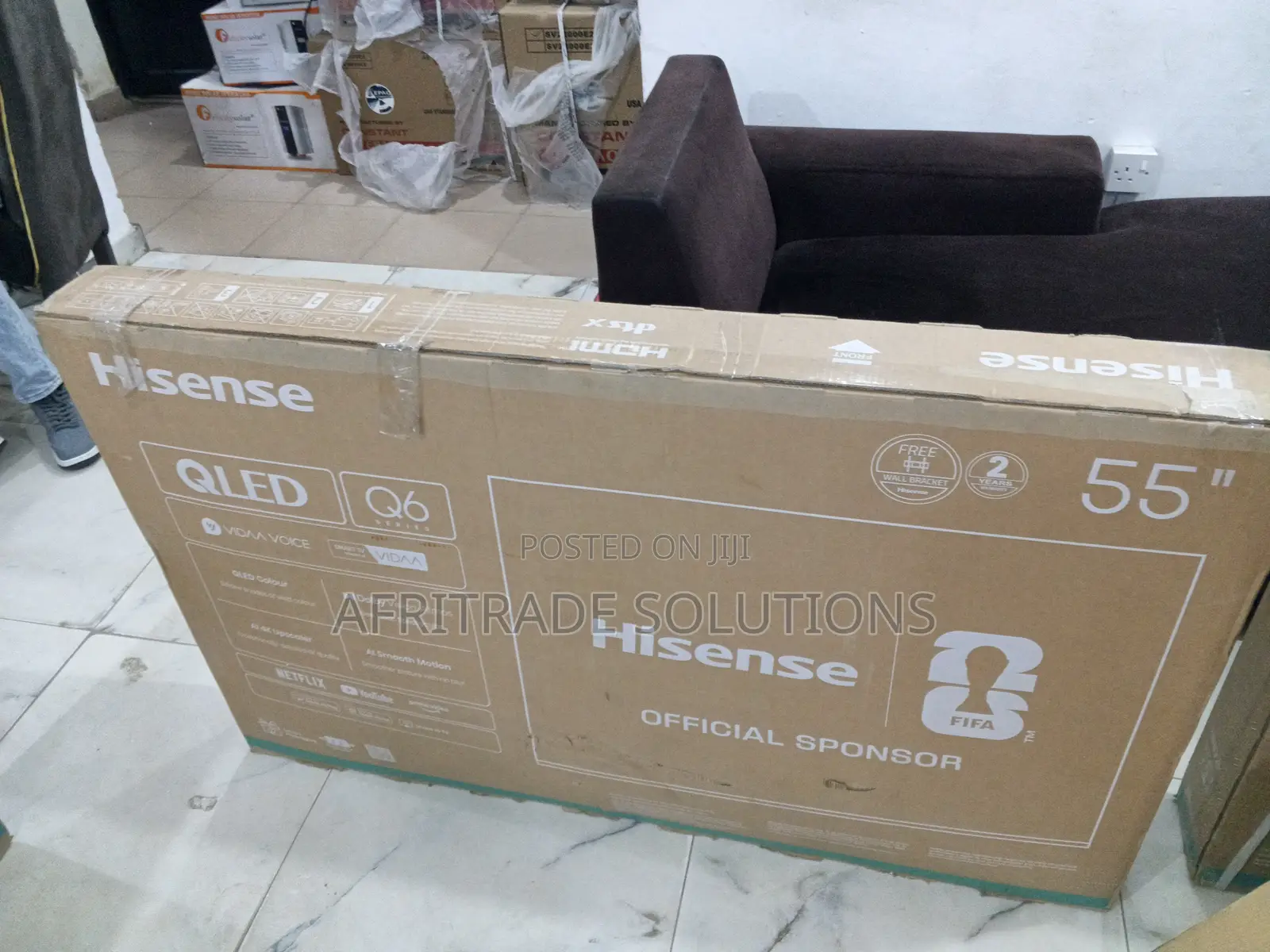 Hisense 55" Qled – Brilliance In Every Pixel