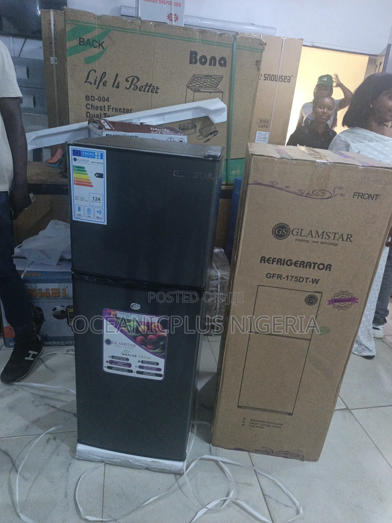 Glamstar 175 Double Door Refrigerator – Energy Efficient Cooling