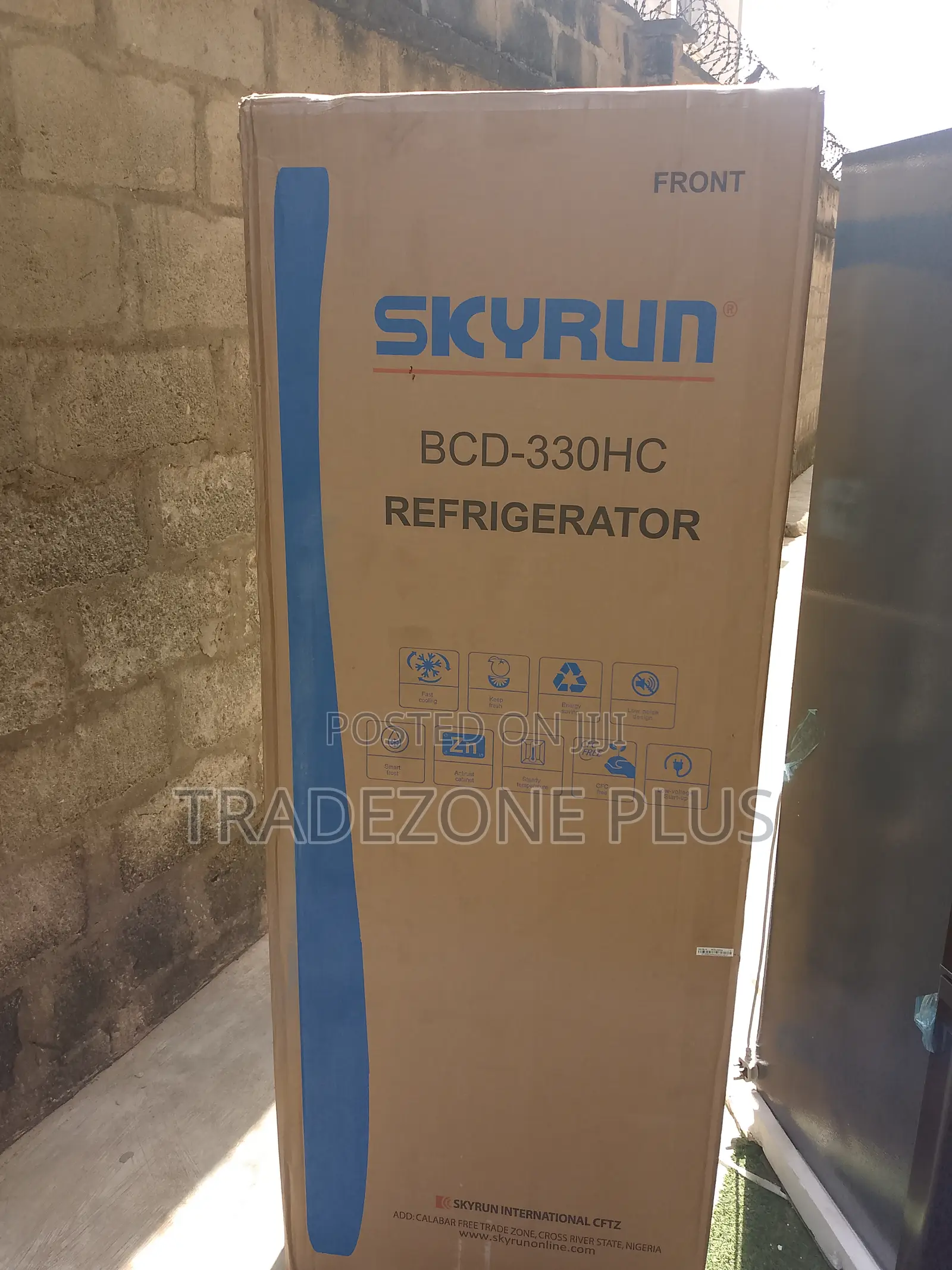 Energy Saving Kitchen Fridge Skyrun BCD-330hc