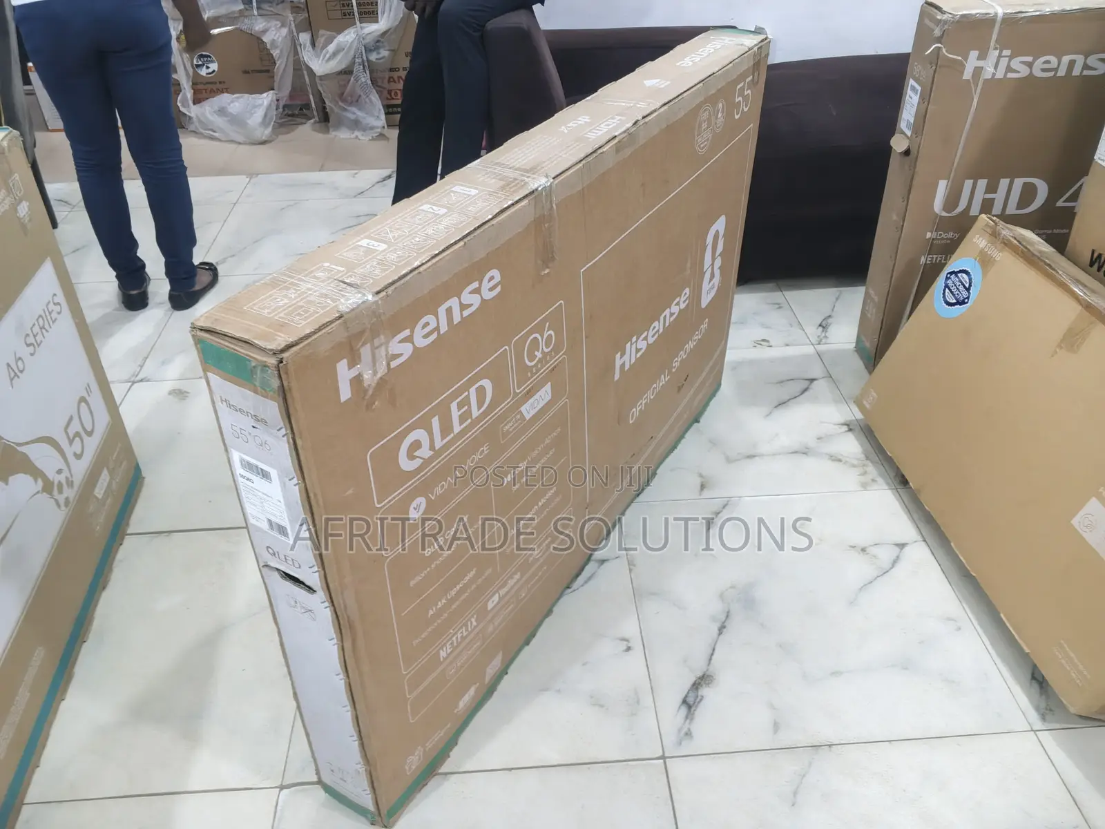 Hisense 55 Qled Smart Tv, Smarter Choice