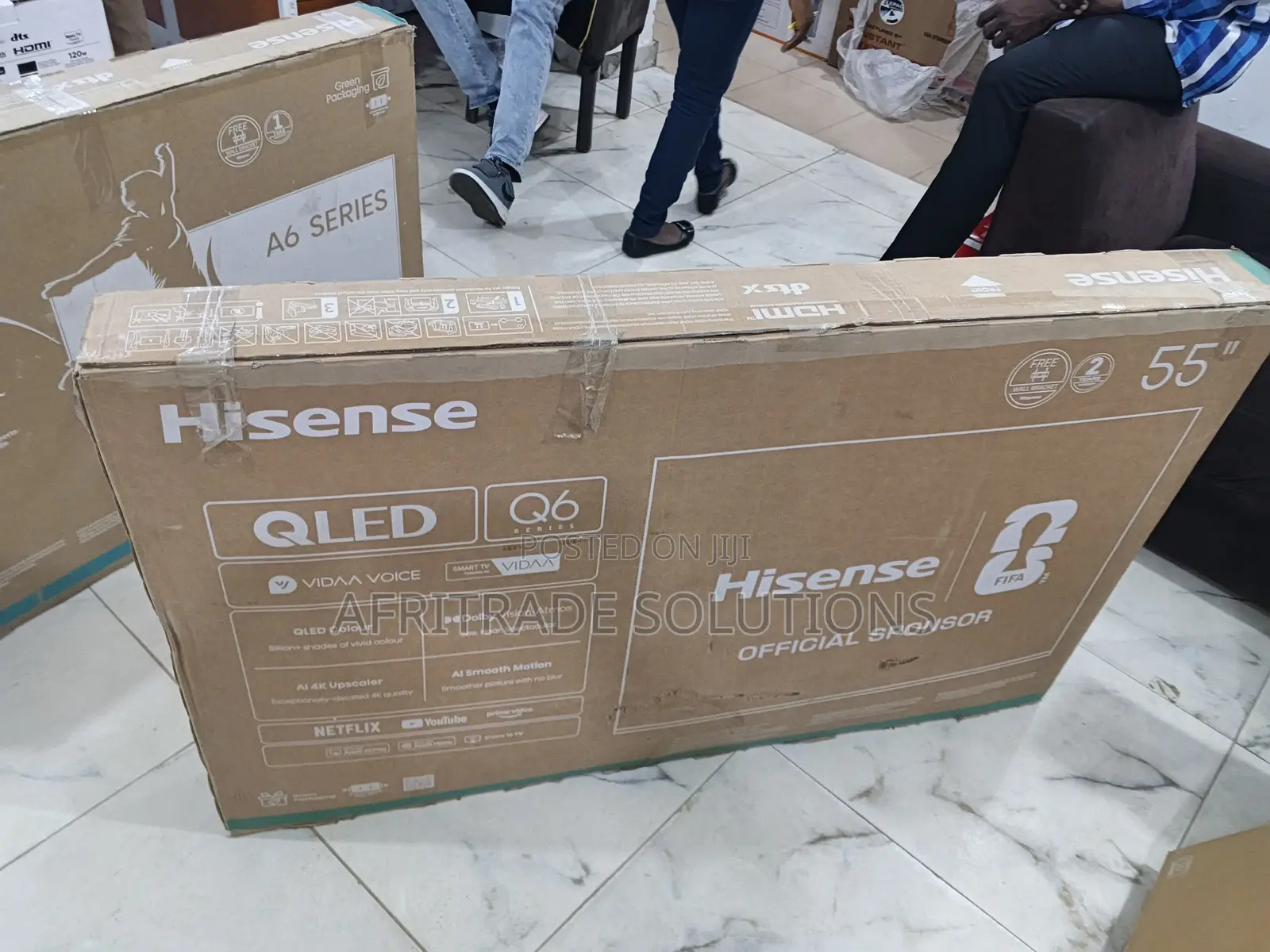 Hisense 55 Qled Smart Tv, Smarter Choice