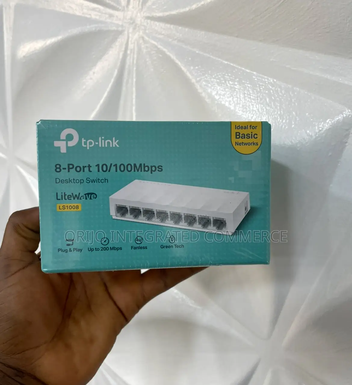 Tplink 8-port 10/100mbps Desktop Switch Litewave Ls1008
