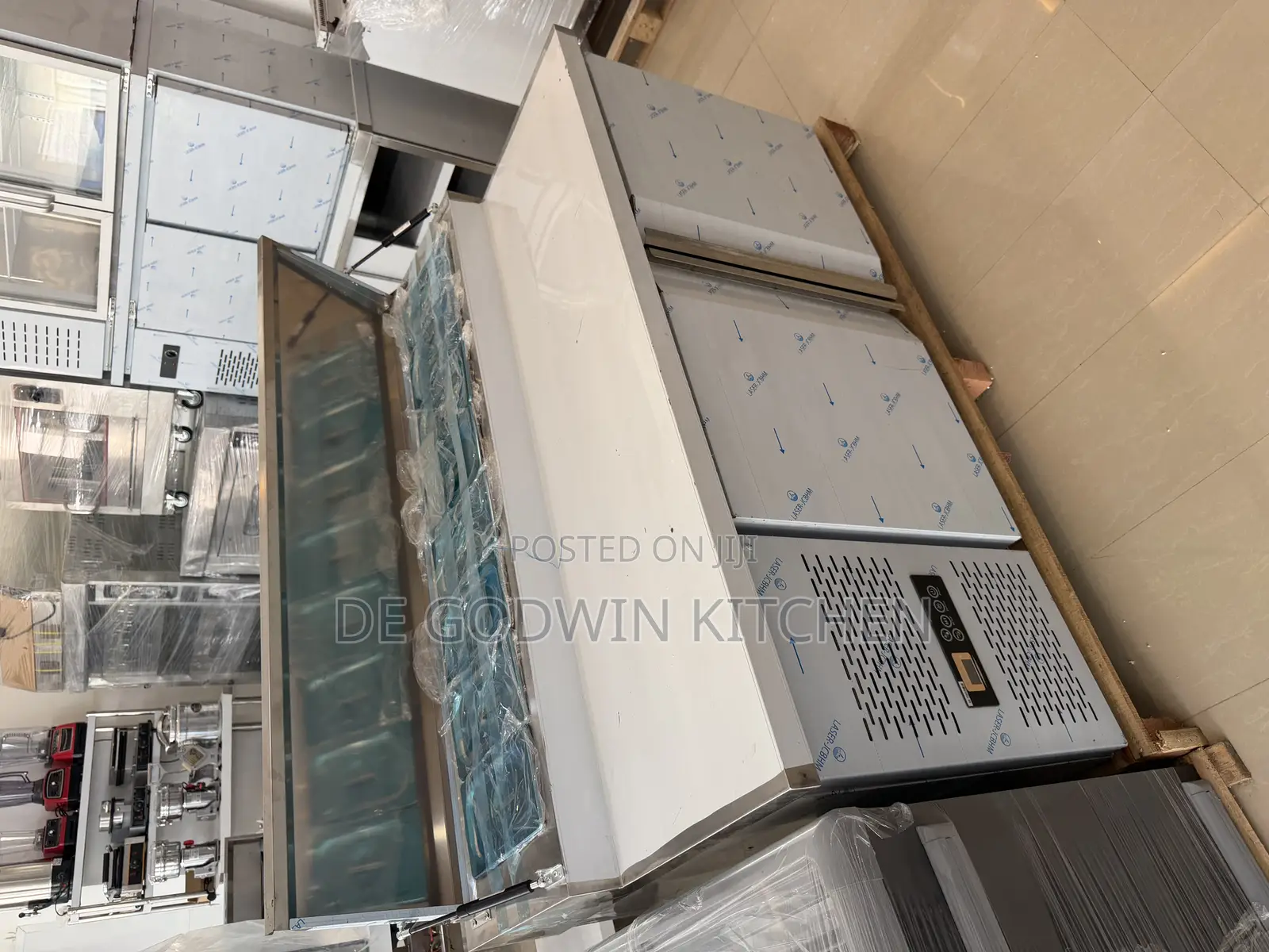 Salad Bar With 2doors Fridge