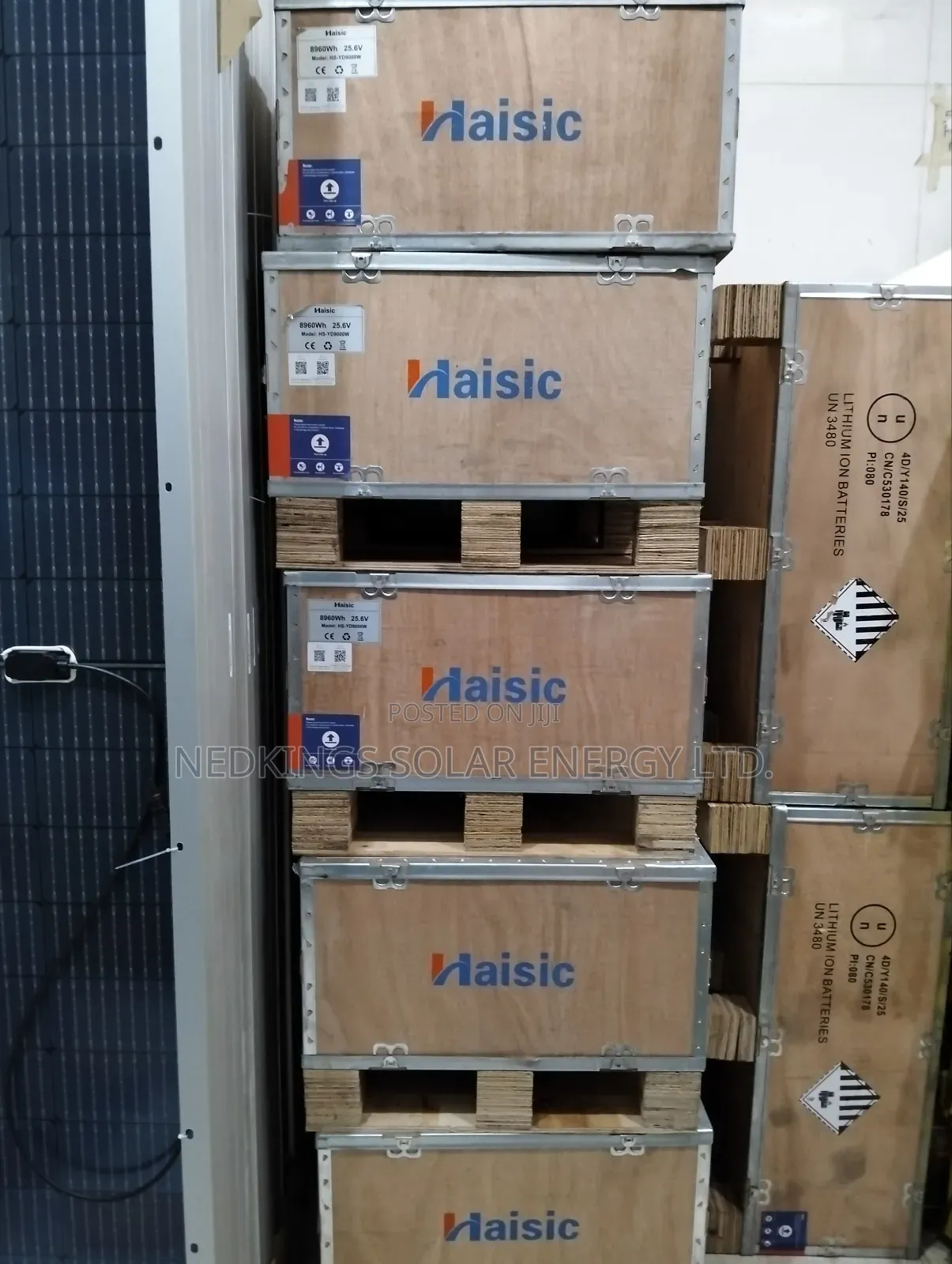 Haisic 8kwh/24v Lithium Battery (White)
