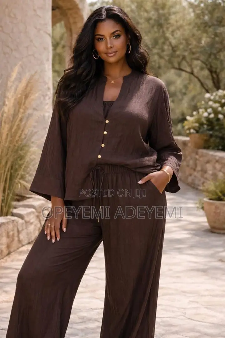 Linen Two Piece Set