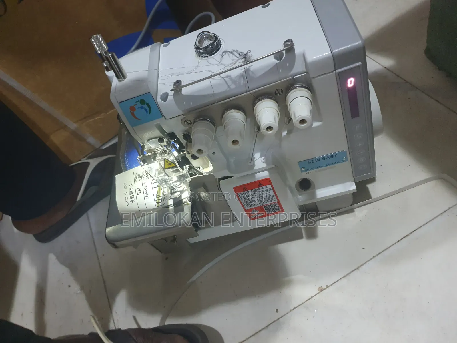 Industrial Easy Sew Weaving Direct Drive Machine