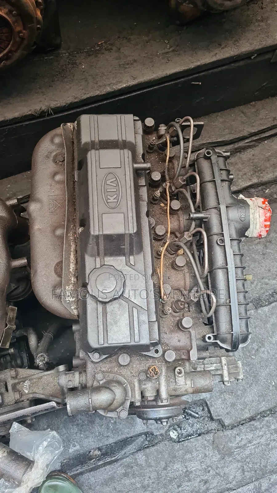 Kia Pegas Diesel  Engine