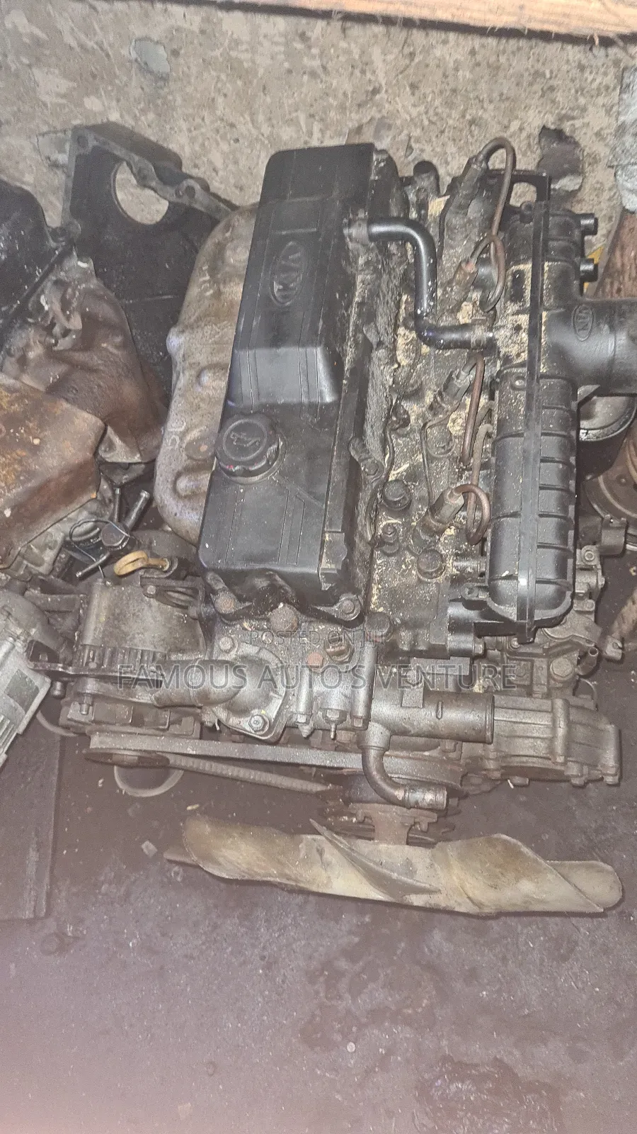Kia Pegas Diesel  Engine