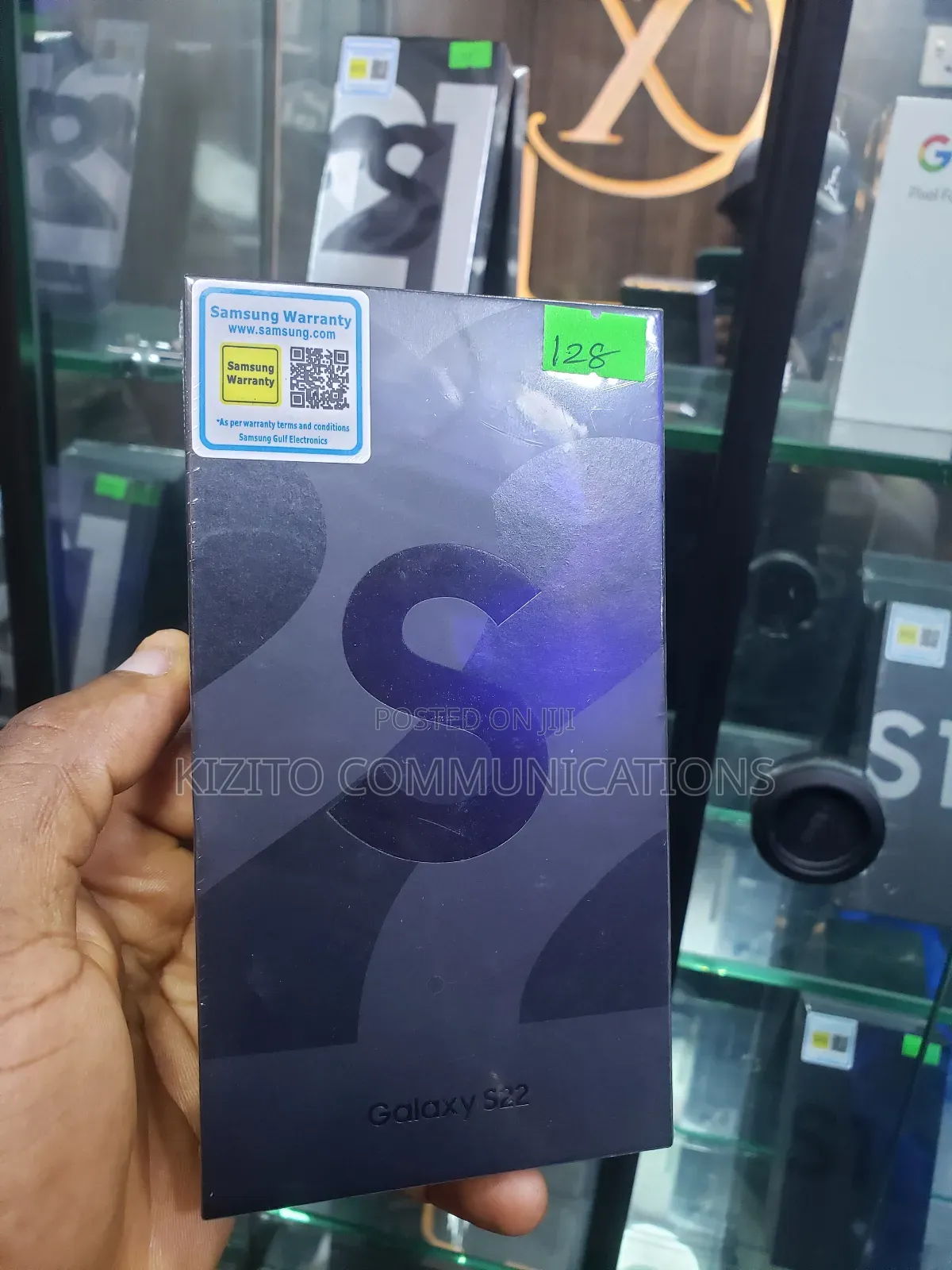 New Samsung Galaxy S22 5G 128 GB Black