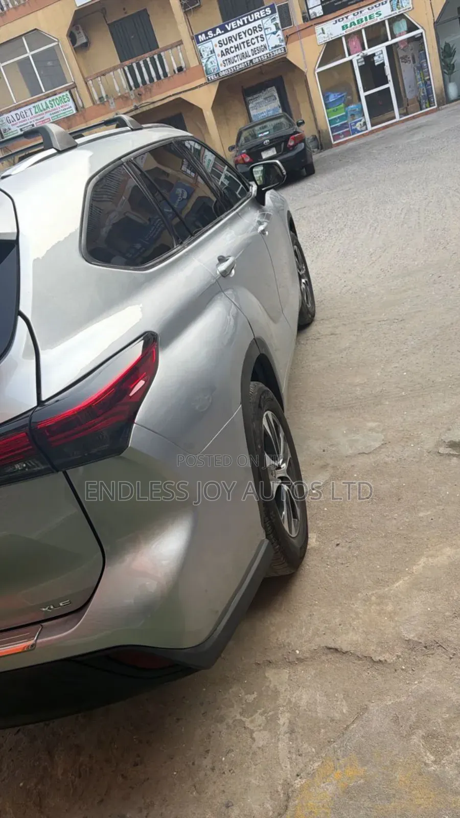 Toyota Highlander XLE AWD 2020 Silver