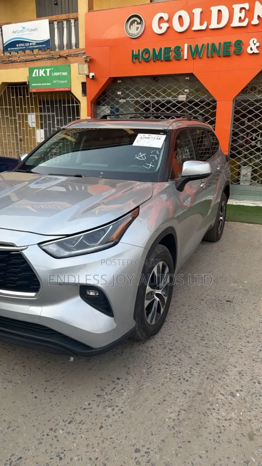 Toyota Highlander XLE AWD 2020 Silver