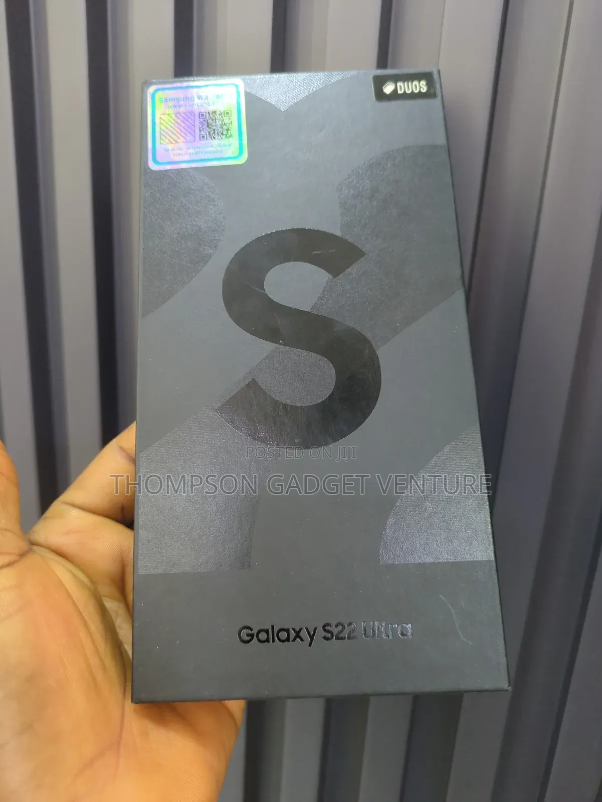 New Samsung Galaxy S22 Ultra 5G 256 GB Black
