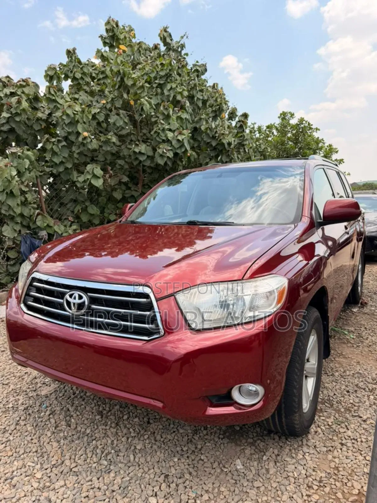 Toyota Highlander Sport 2010 Maroon