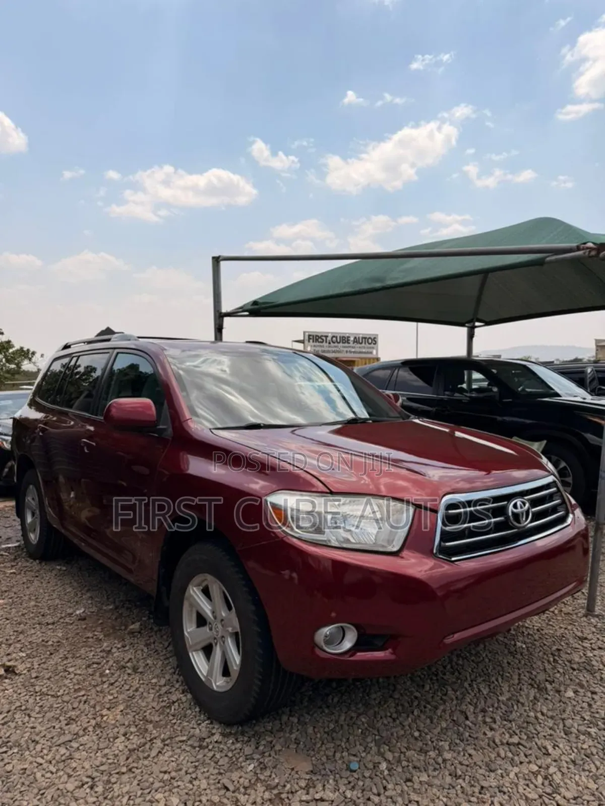 Toyota Highlander Sport 2010 Maroon