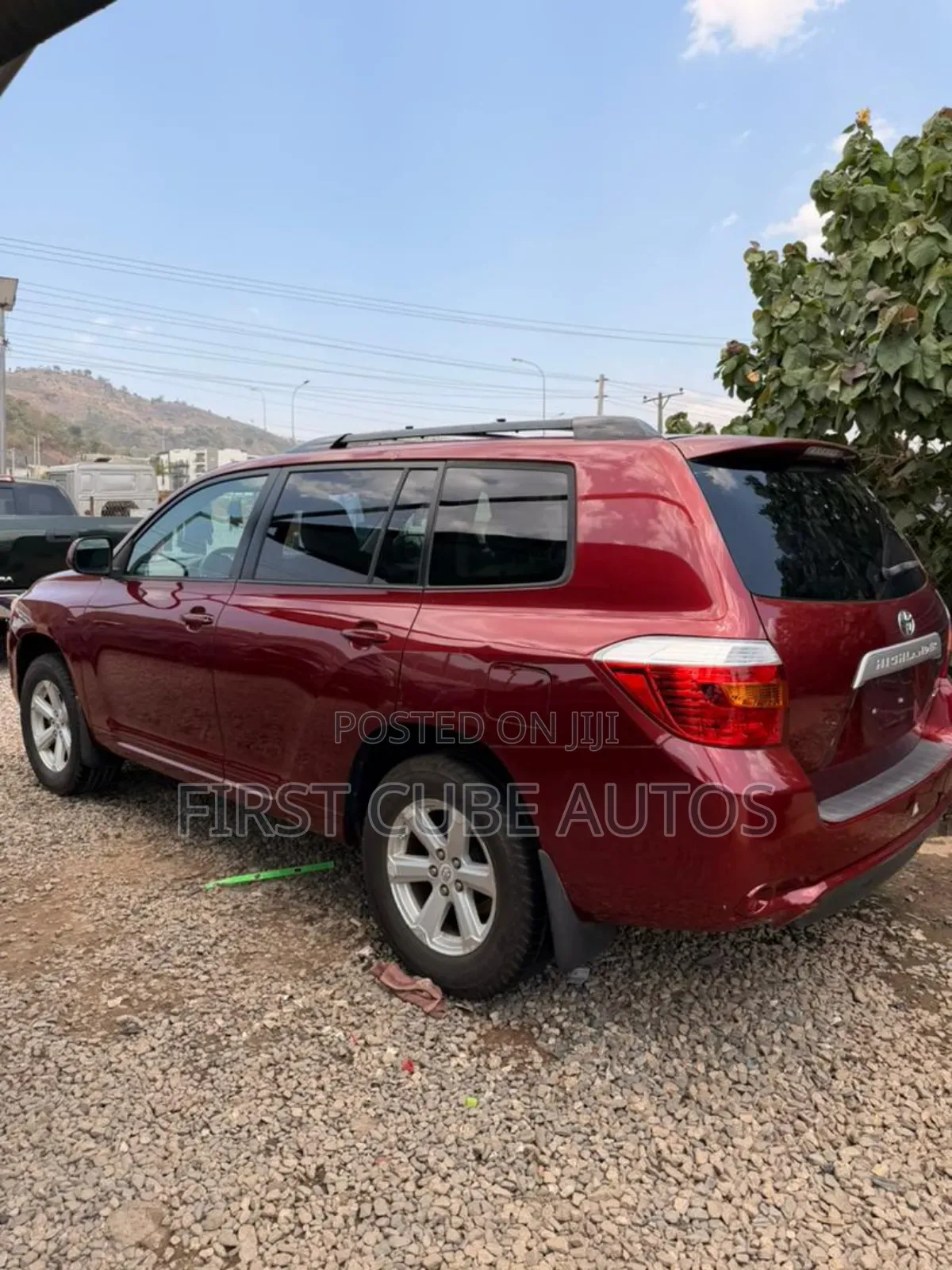 Toyota Highlander Sport 2010 Maroon