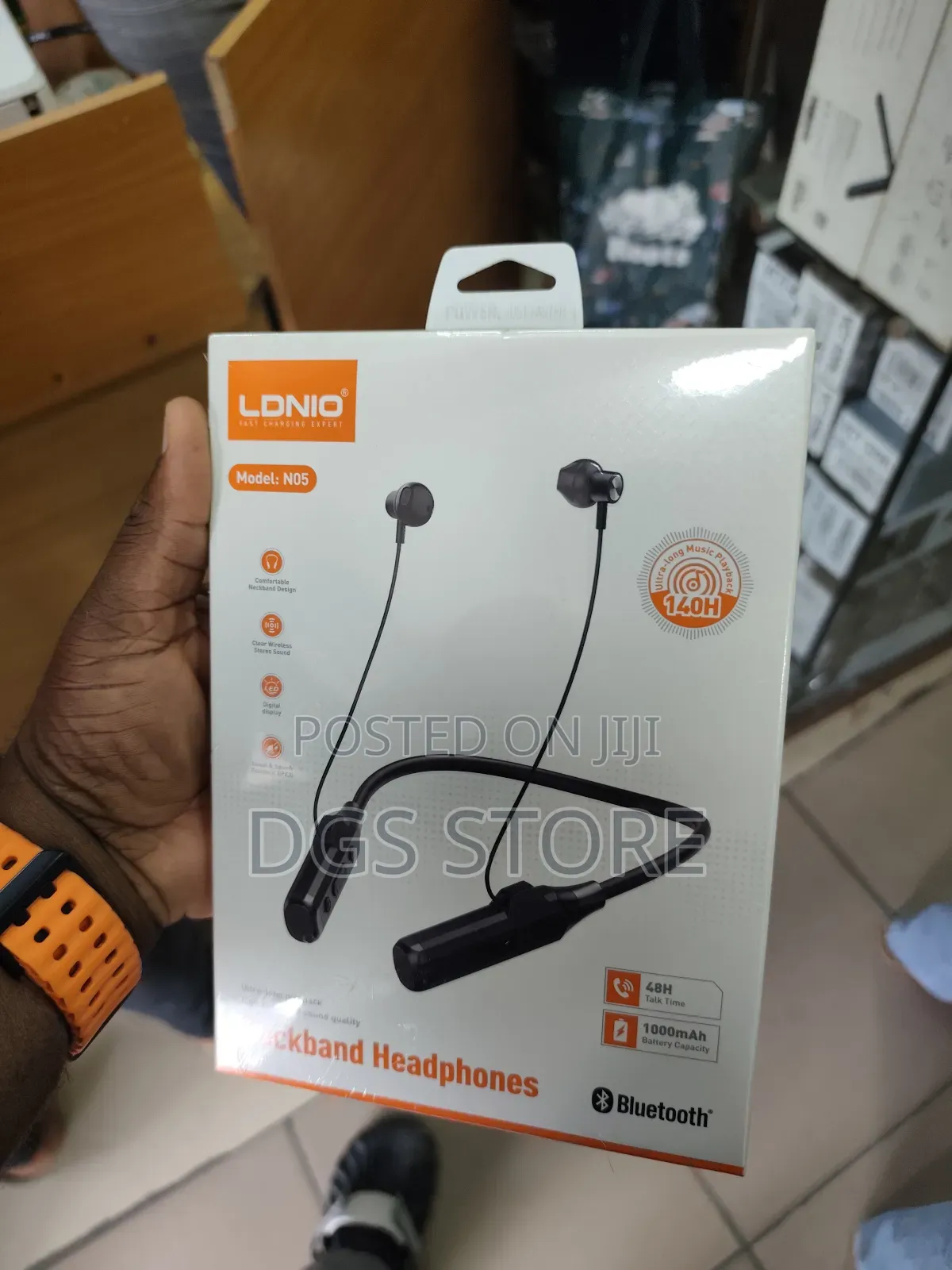 Ldnio No5 Neckband Bluetooth Earbuds