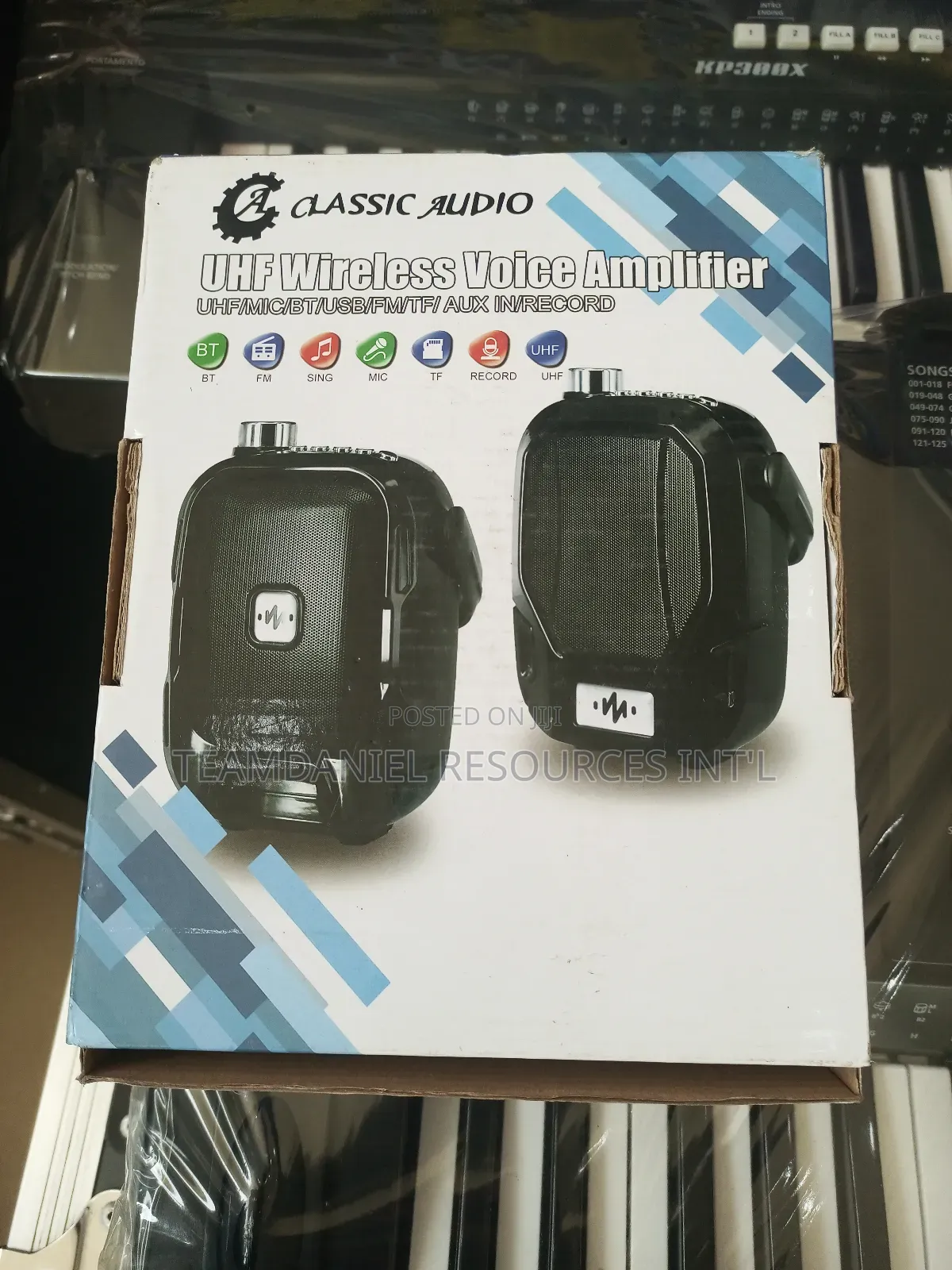 Uhf Wireless Audio Voice Amplifier