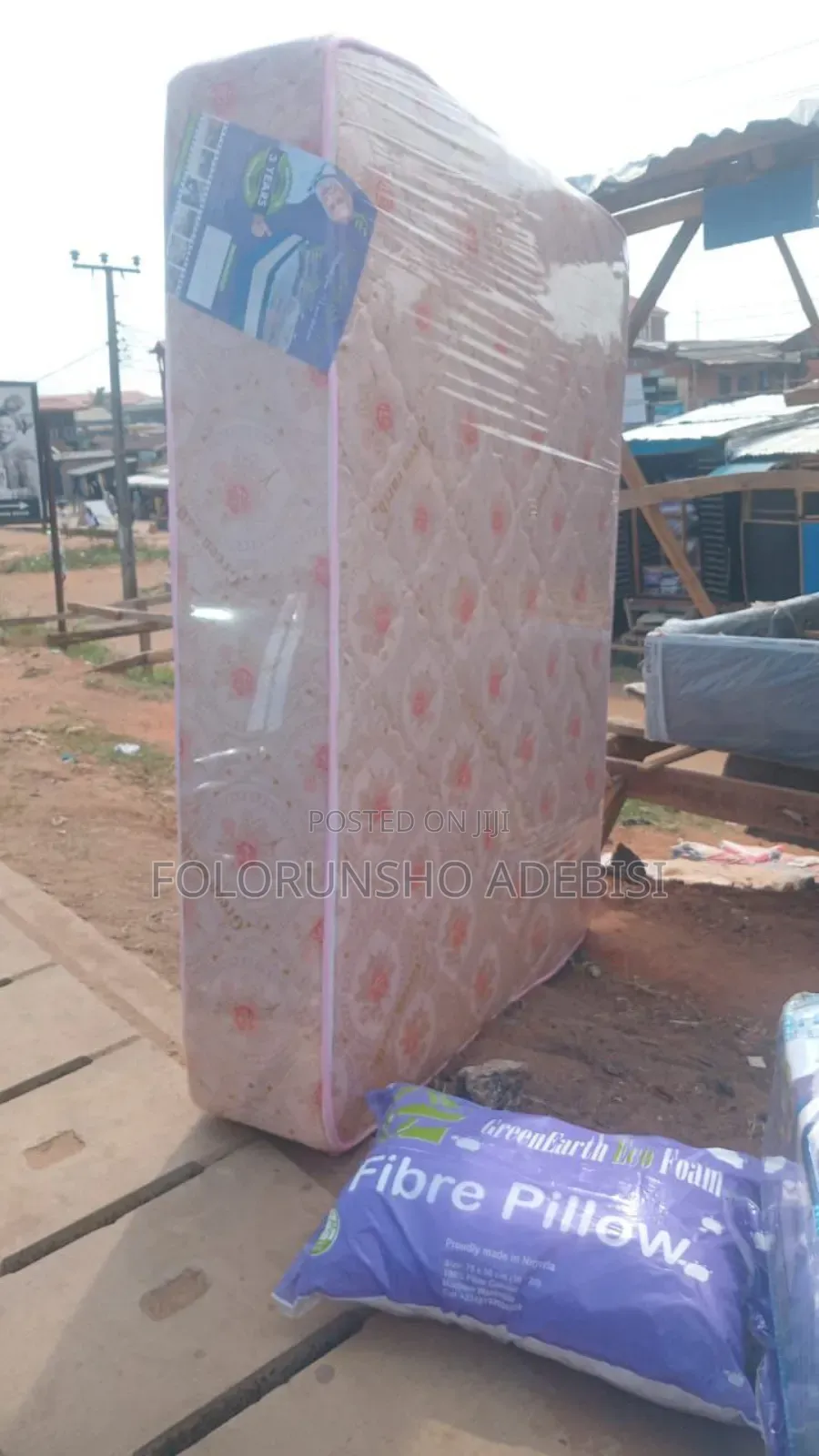 Brand New 4.5by6by12 Semi Orthopaedic Mattress