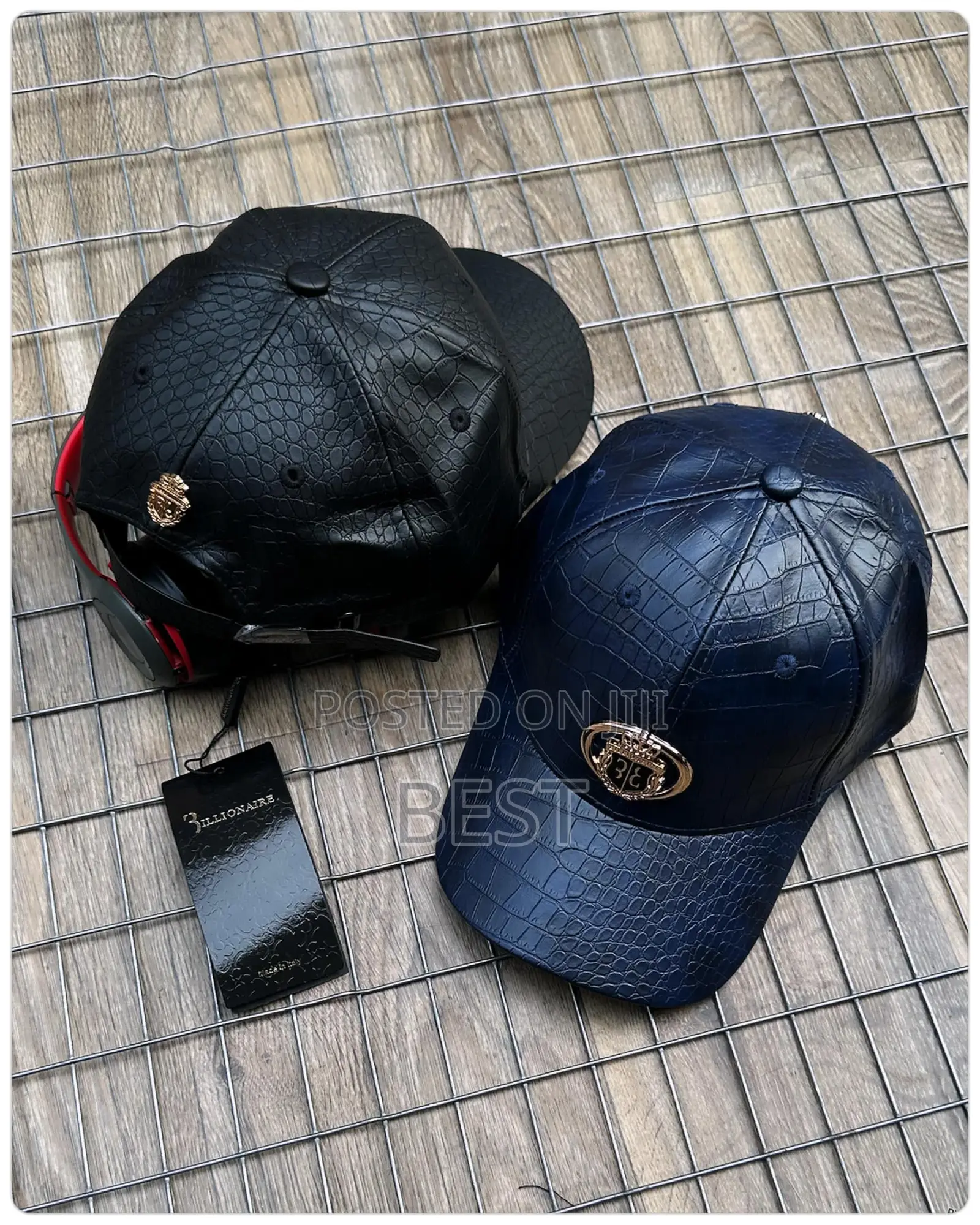 Classic Luxury Billionaire Turkey Face Caps